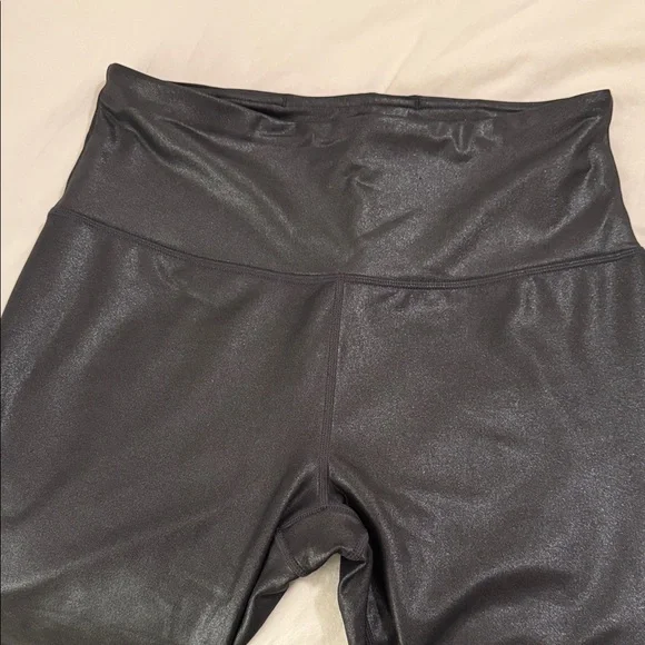 Athleta Sparkle Glitter Black Leggings - Picture 4 of 6